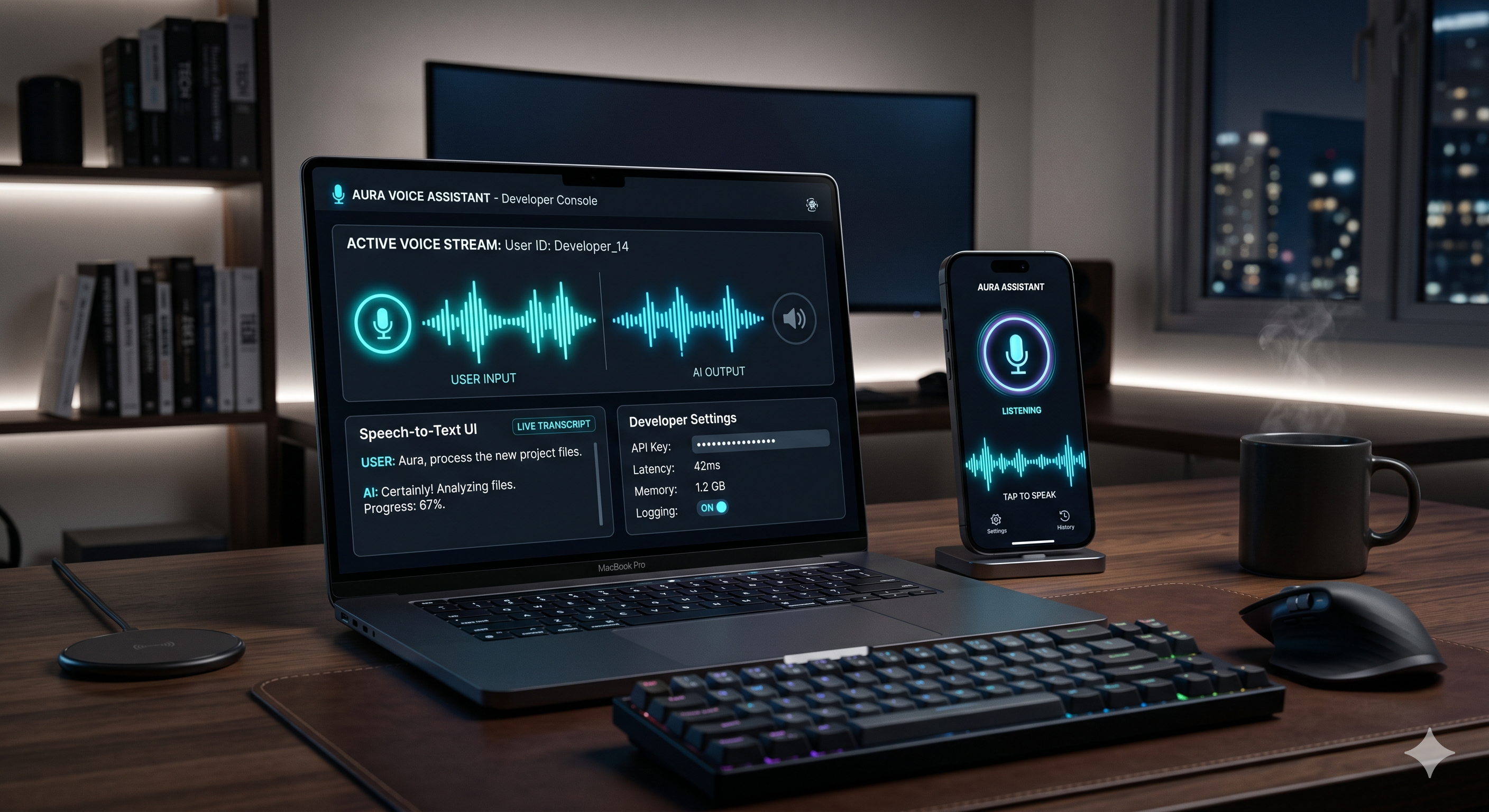 Voice-to-Voice AI Assistant
