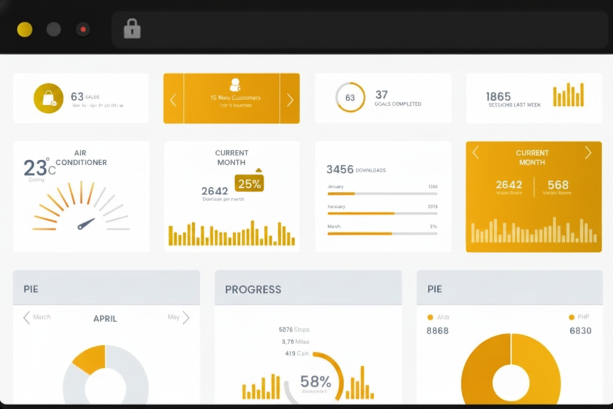 Analytics Dashboard Interface